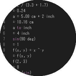 電卓拡張機能(calc-mode)